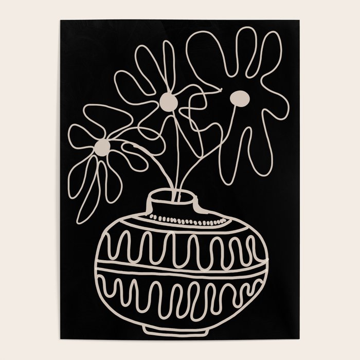 mini mid-century pot  Poster Gallery Image 4