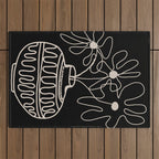 mini mid-century pot  Outdoor Rug Gallery Image 1