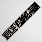mini mid-century pot  Table Runner Gallery Image 3