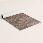 Wild West - Brown, Orange, and Blue  Yoga Mat Gallery Image 2