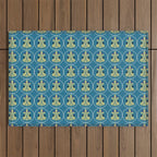 Sunny Tiles Outdoor Rug Gallery Image 1
