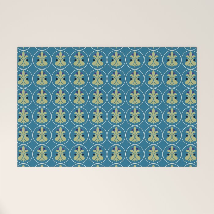 Sunny Tiles Welcome Mat Gallery Image 1