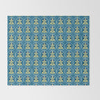 Sunny Tiles Throw Blanket Gallery Image 2