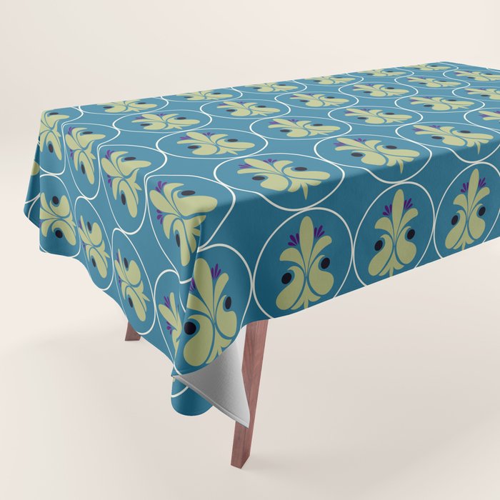 Sunny Tiles Tablecloth Gallery Image 1
