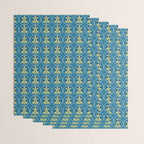 Sunny Tiles Wrapping Paper Gallery Image 3