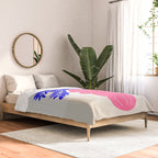 Ruby Pink Vase & Electric Leaves: Vases & Stuff 01 Comforter Gallery Image 2