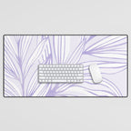 Lavender Summer Meadow Desk Mat Gallery Image 1