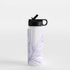 Lavender Summer Meadow Water Bottle Gallery Image 1