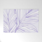 Lavender Summer Meadow Welcome Mat Gallery Image 1