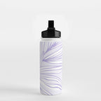 Lavender Summer Meadow Water Bottle Gallery Image 2