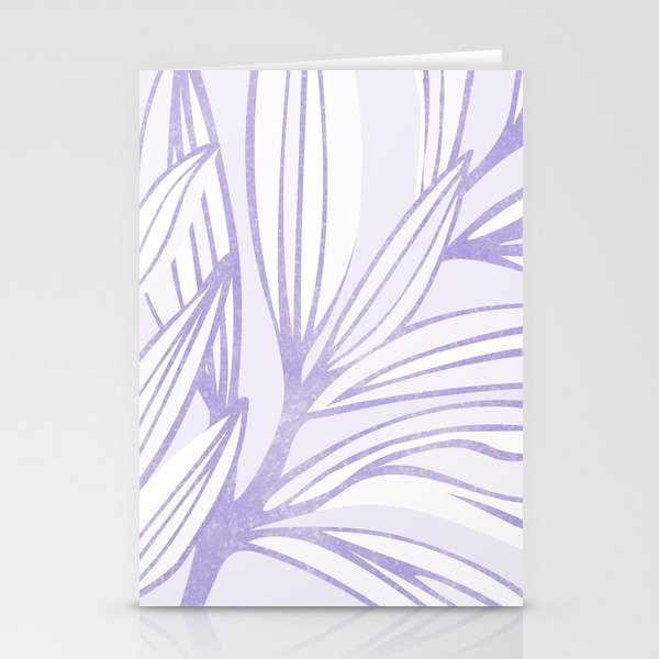 Lavender Summer Meadow Stationery Card Gallery Image 1