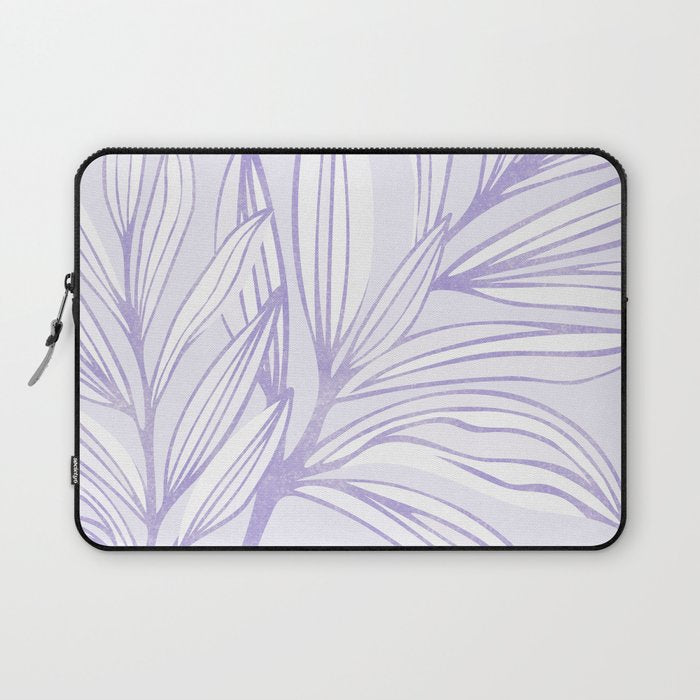 Lavender Summer Meadow Laptop Sleeve Gallery Image 1