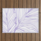 Lavender Summer Meadow Outdoor Rug Gallery Image 1