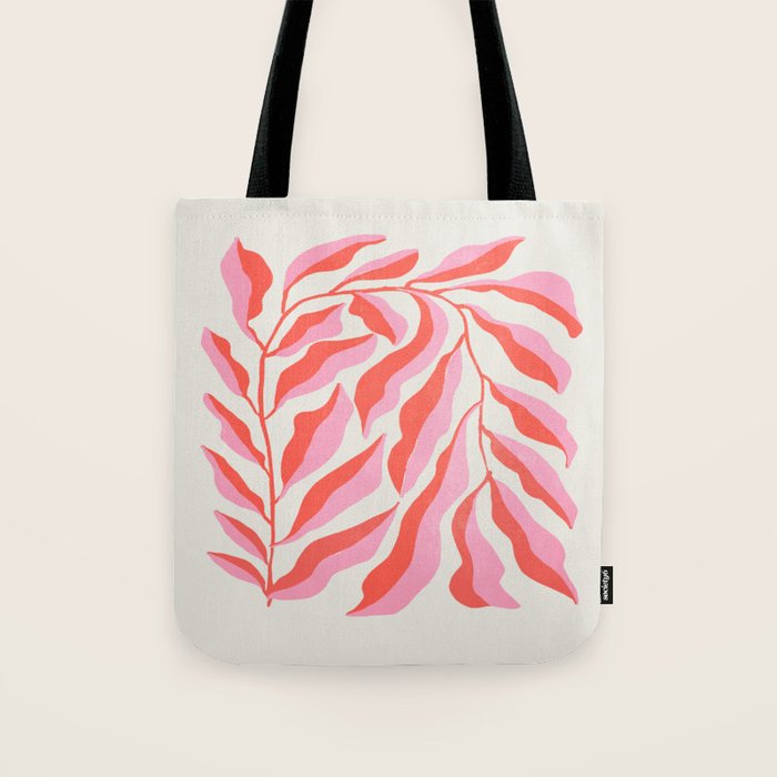 Ferns: Peach Matisse Edition Tote Bag Gallery Image 1