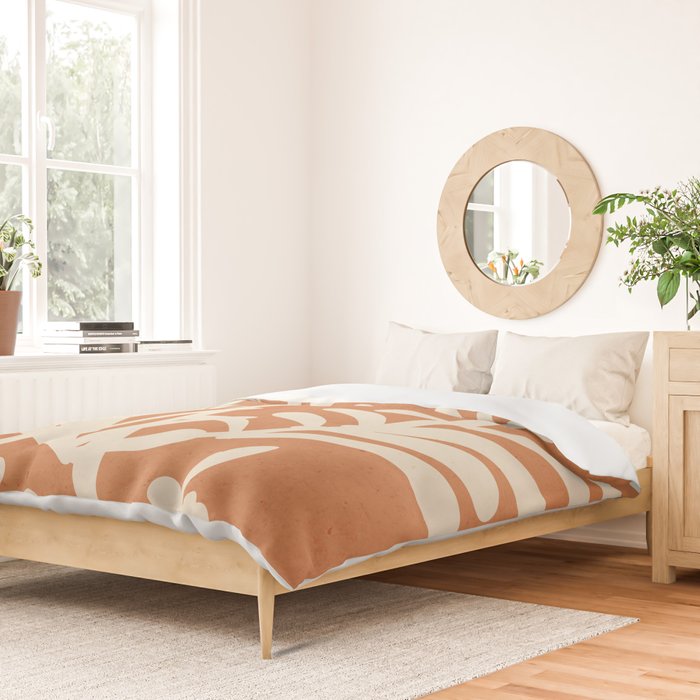 Abstract Minimal -Plant 6 Duvet Cover Gallery Image 2