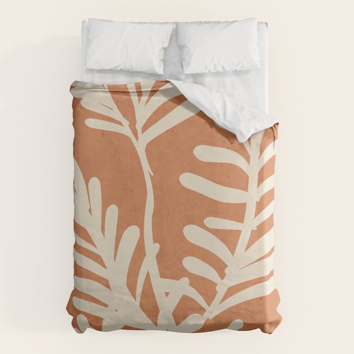 Abstract Minimal -Plant 6 Duvet Cover Gallery Image 6
