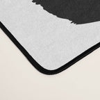 Black Signature White Background Desk Mat Gallery Image 4