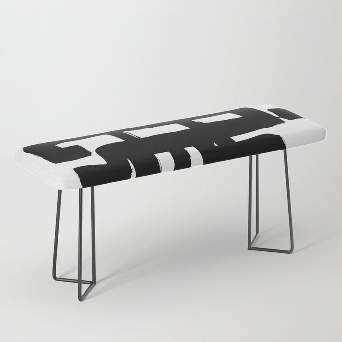 Black Signature White Background Bench Gallery Image 1