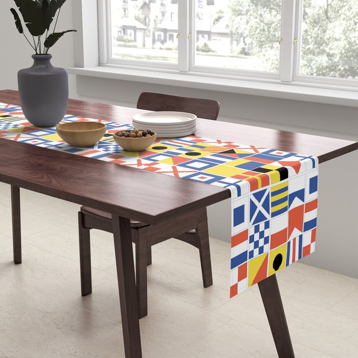 Nautical Flags Table Runner Gallery Image 2