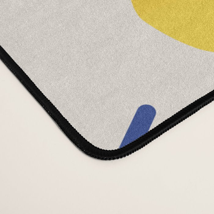 Lemons Blue Desk Mat Gallery Image 4