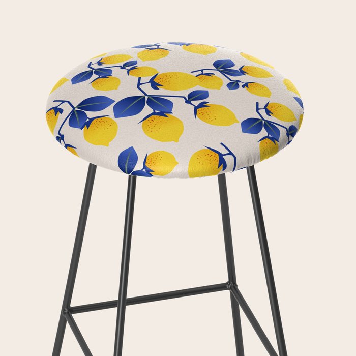 Lemons Blue Stool Gallery Image 2