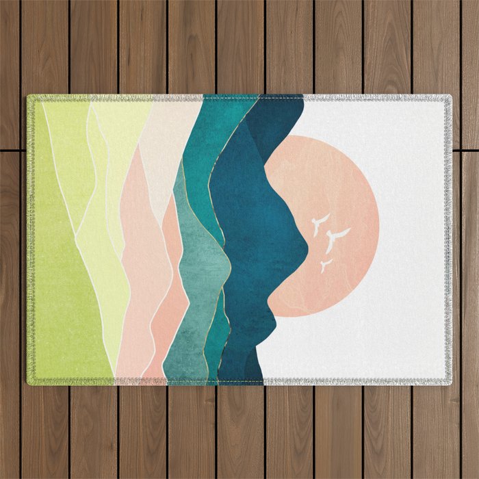Spring Vista Outdoor Rug Gallery Image 1