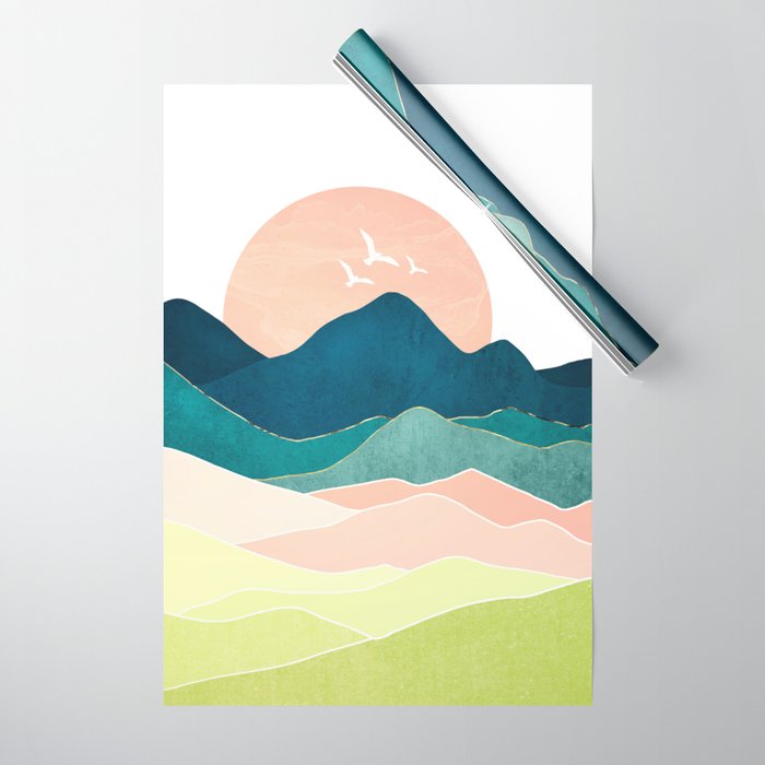Spring Vista Wrapping Paper Gallery Image 1