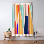 Minimal Geometric Abstraction 100 Window Curtain Gallery Image 5