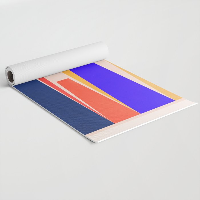 Minimal Geometric Abstraction 100 Yoga Mat Gallery Image 2
