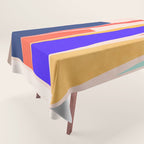 Minimal Geometric Abstraction 100 Tablecloth Gallery Image 1