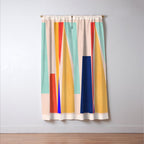 Minimal Geometric Abstraction 100 Window Curtain Gallery Image 3