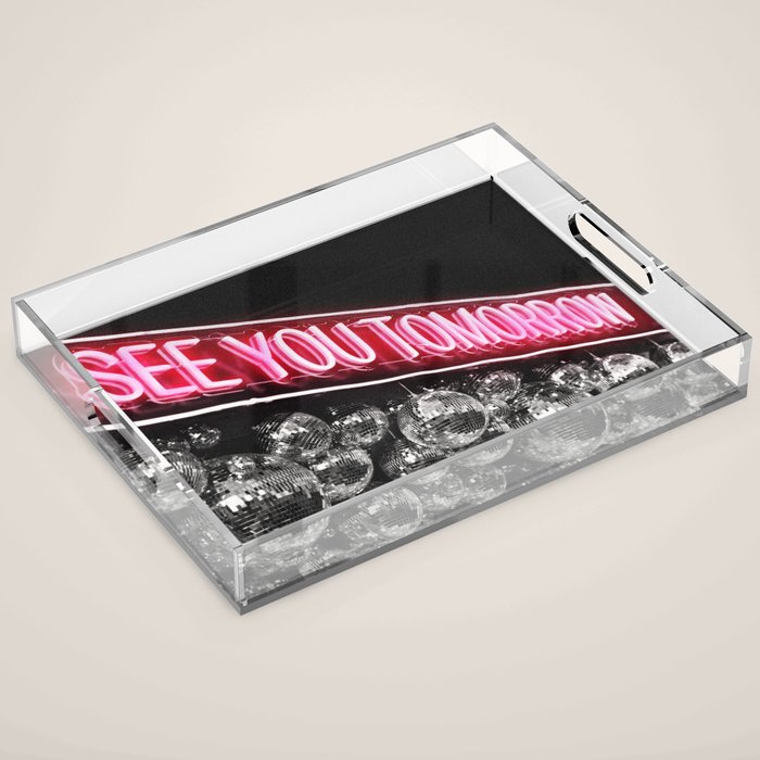 See You Tomorrow Acrylic Tray Gallery Image 1