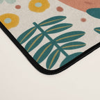 Pretty Floral - Earth Colors Desk Mat Gallery Image 4