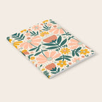 Pretty Floral - Earth Colors Notebook Gallery Image 2