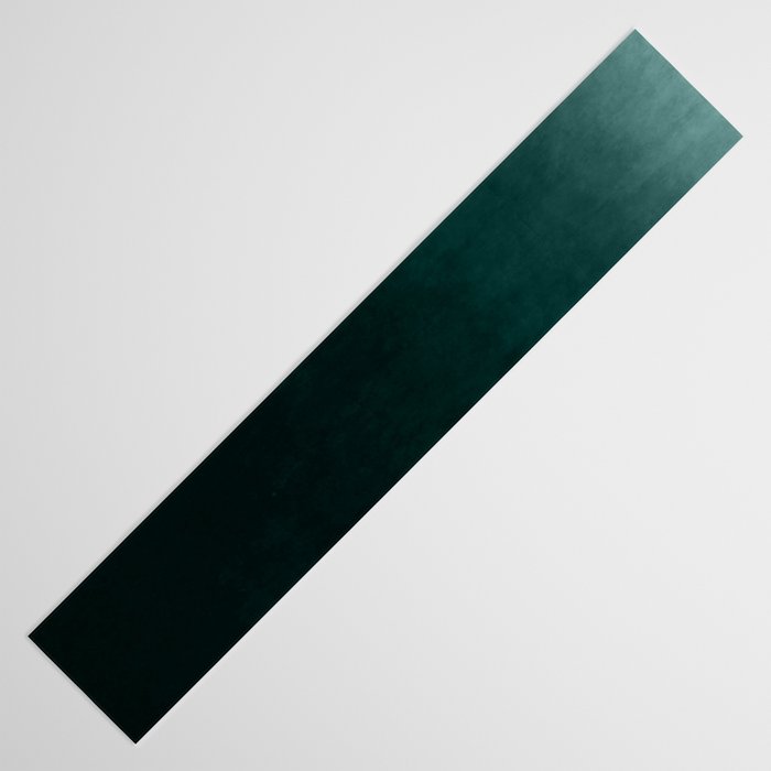 Ombre Emerald Table Runner Gallery Image 3