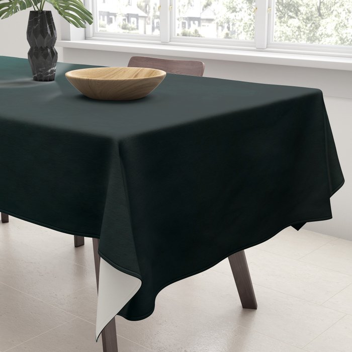 Ombre Emerald Tablecloth Gallery Image 3
