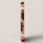 Modern Craft Abstract Pattern - Geometric Pattern iPhone Case Gallery Image 2