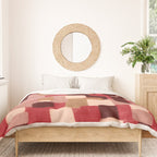 Modern Craft Abstract Pattern - Geometric Pattern Duvet Cover Gallery Image 3