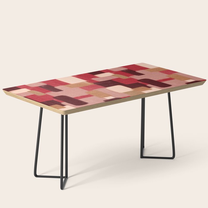 Modern Craft Abstract Pattern - Geometric Pattern Coffee Table Gallery Image 1