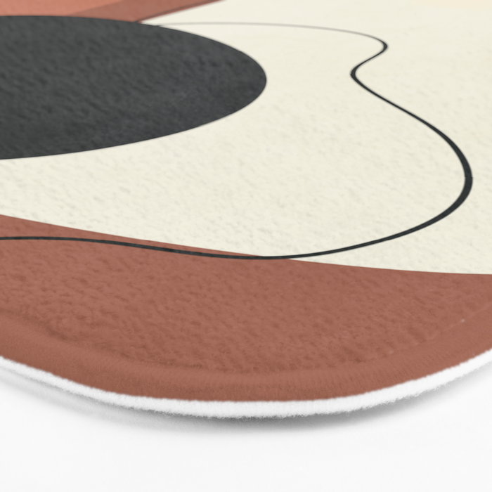 Abstract Shapes 37 Bath Mat Gallery Image 3