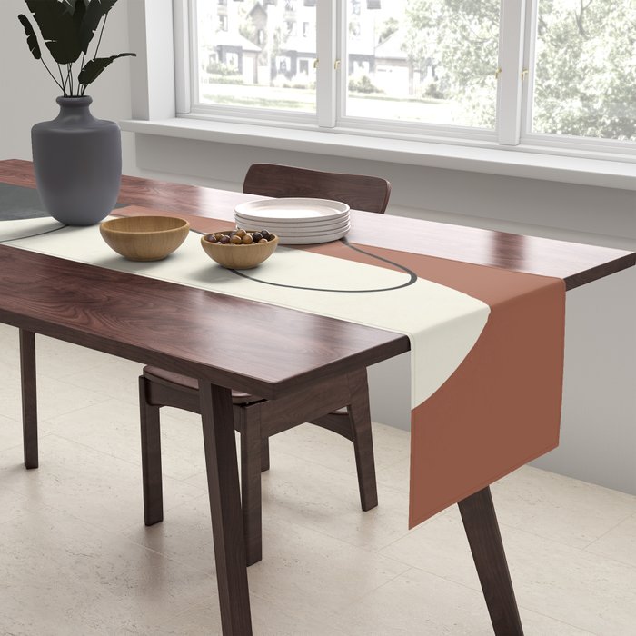 Abstract Shapes 37 Table Runner Gallery Image 2