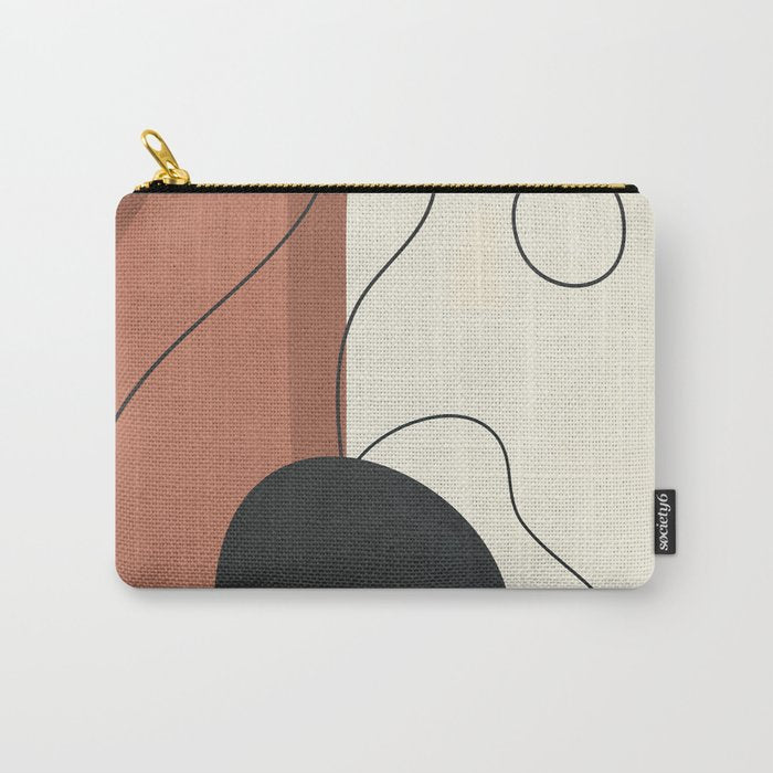 Abstract Shapes 37 Carry All Pouch Gallery Image 1