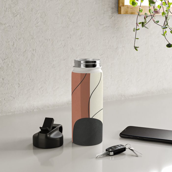 Abstract Shapes 37 Water Bottle Gallery Image 4