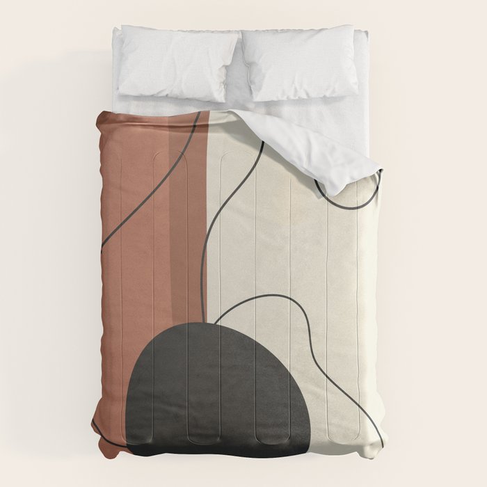 Abstract Shapes 37 Comforter Gallery Image 1
