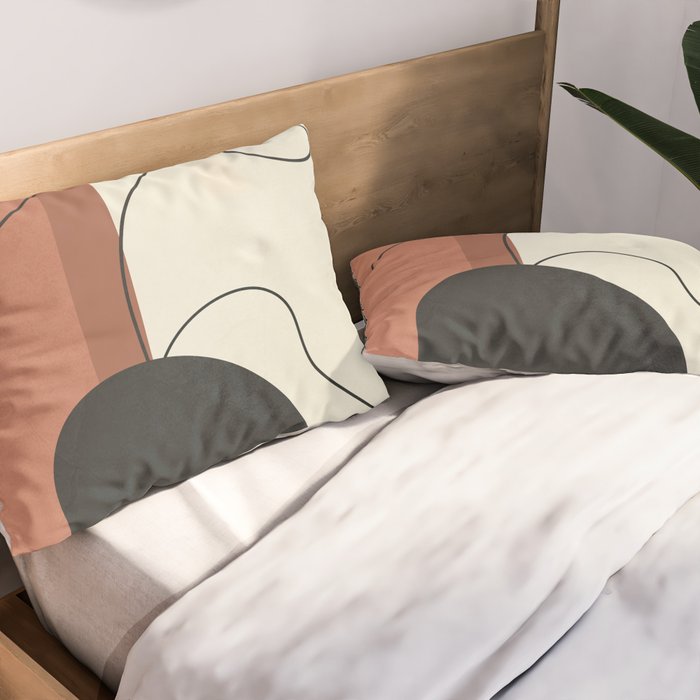 Abstract Shapes 37 Pillow Sham Gallery Image 2