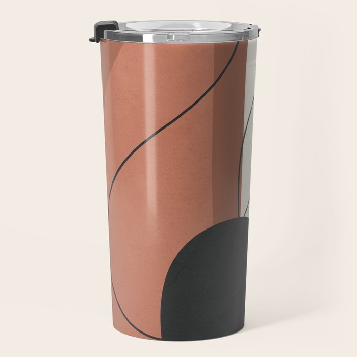 Abstract Shapes 37 Travel Mug Gallery Image 3