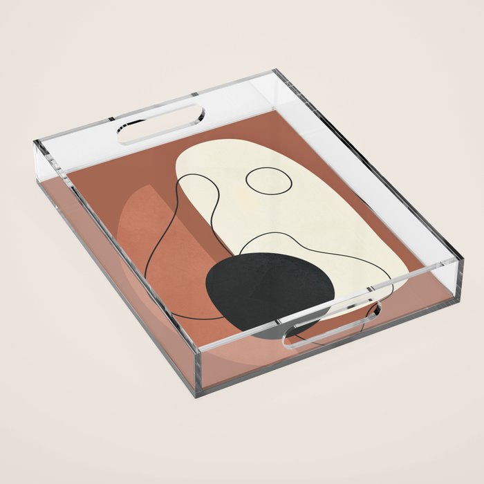 Abstract Shapes 37 Acrylic Tray Gallery Image 1
