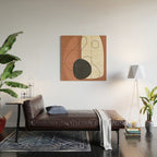 Abstract Shapes 37 Wood Wall Art Gallery Image 2