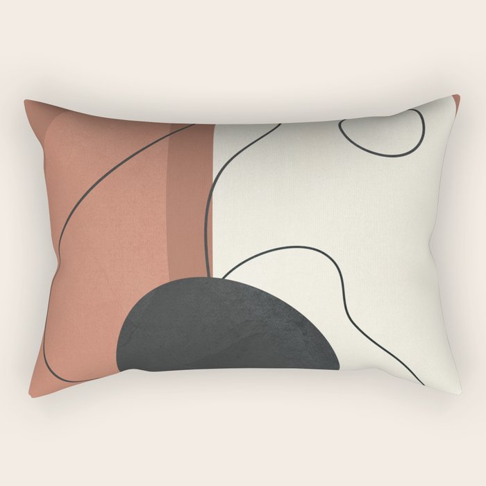 Abstract Shapes 37 Rectangular Pillow Gallery Image 1