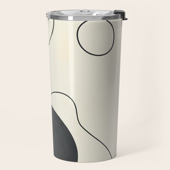 Abstract Shapes 37 Travel Mug Gallery Image 2